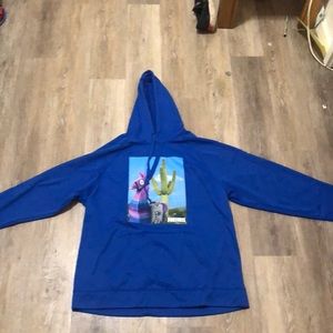 XL blue Fortnite hoodie